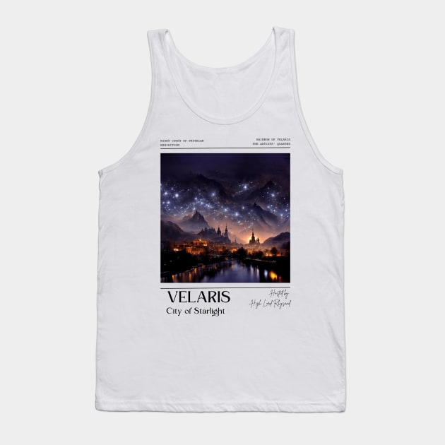 Velaris: City of Starlight - SJM ACOTAR (2) Tank Top by harjotkaursaini